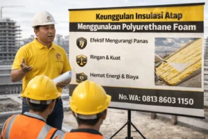 Keunggulan Insulasi Atap Menggunakan Polyurethane Foam