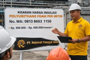 Kisaran Harga Insulasi Polyurethane Foam Per Meter