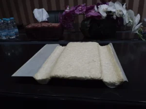 lapisan foam polyurethane di spandek